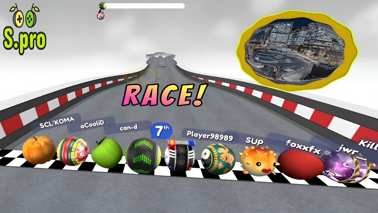 Going Balls - Speedrun Epic Race 312 ᯓ⚽︎ #goingballs #gameplay #marblesrace