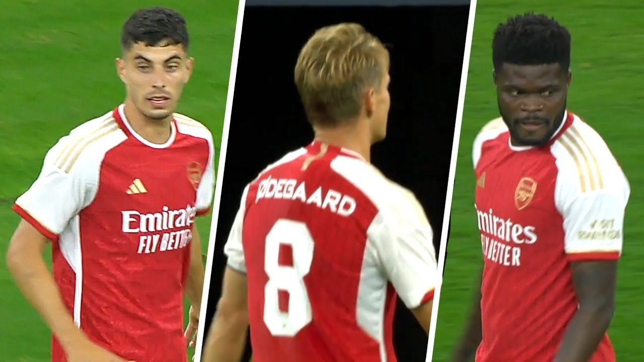 Partey, Havertz and Odegaard Showed CALMNESS In Midfield