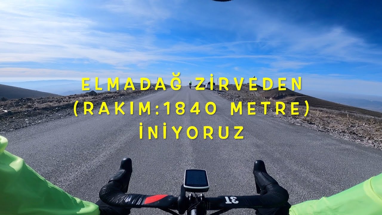 ELMADAĞ'DAN İNİYORUZ-YOL-YARIŞ BİSİKLETİ VLOG#81