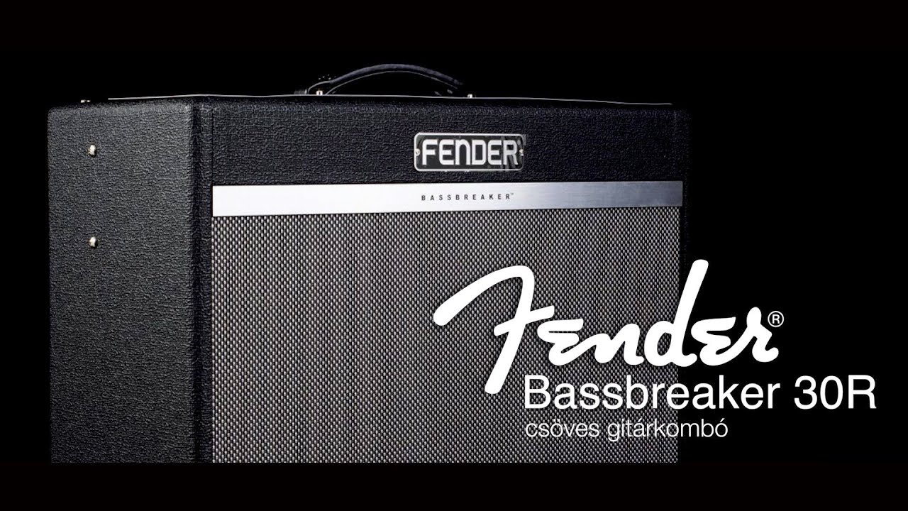 Fender Bassbreaker 30R cs&ouml;ves git&aacute;rkomb&oacute;