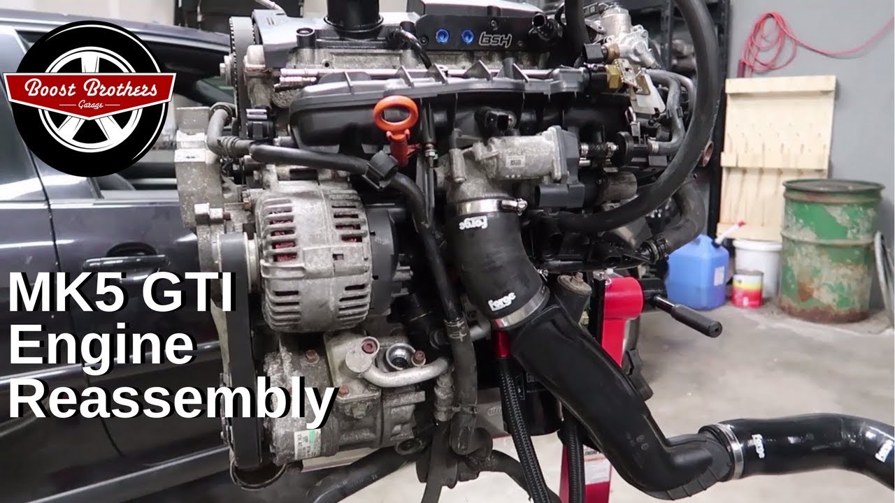 MK5 GTI - Stance Reveal & Reassembling the Engine