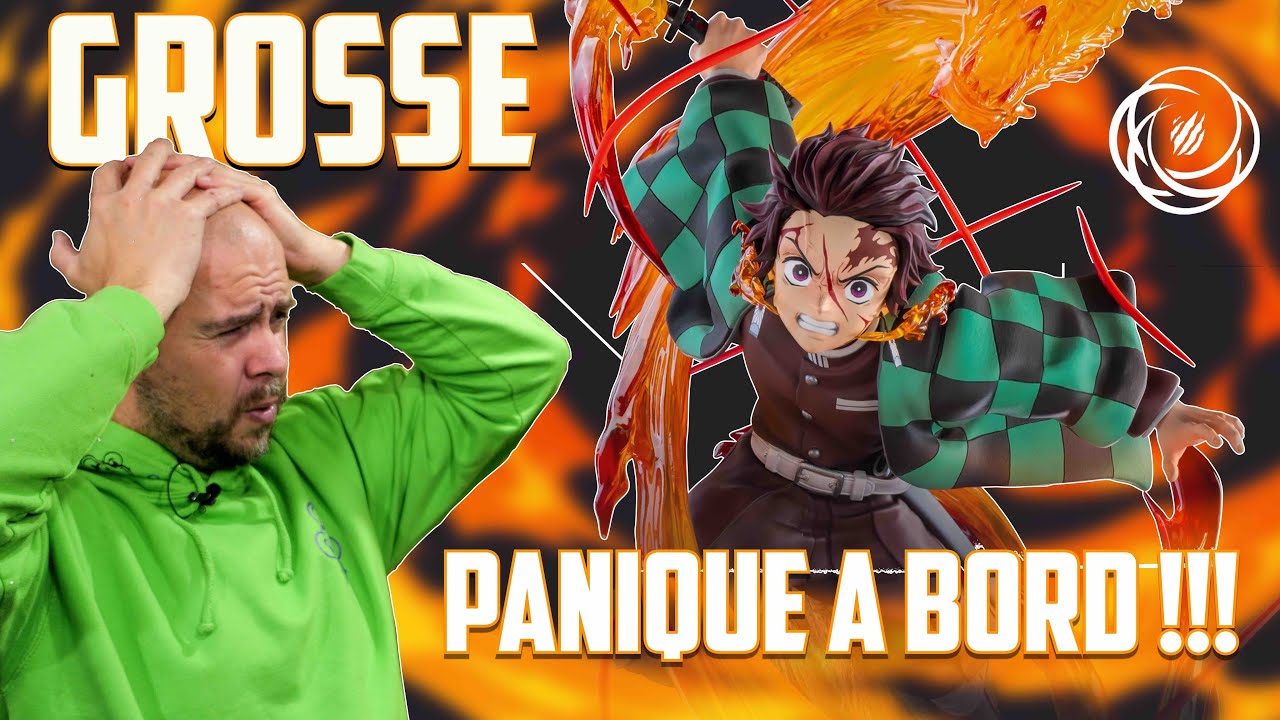 PANIQUE A BORD !  Tsume Art Tanjiro Kamado Demon Slayer Ikigai #01