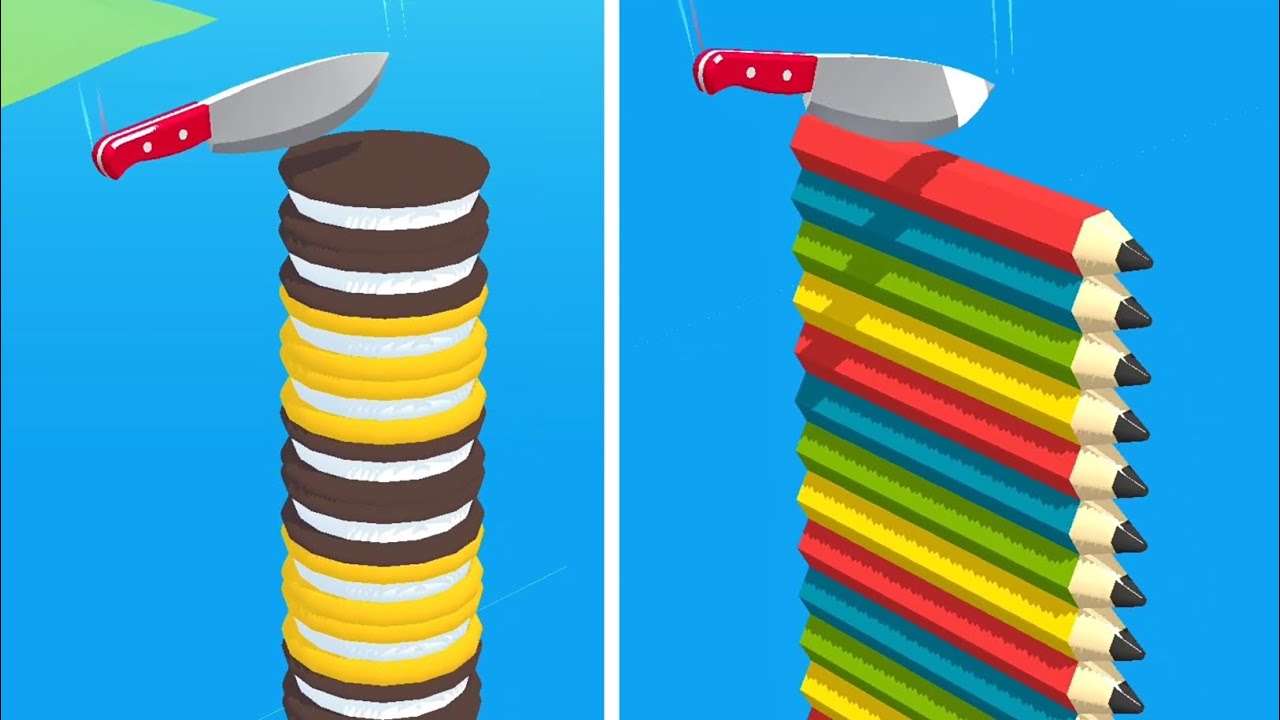 Slice It All Gameplay! Satisfying and Relaxing ASMR Slicing Video NEW UPDATE