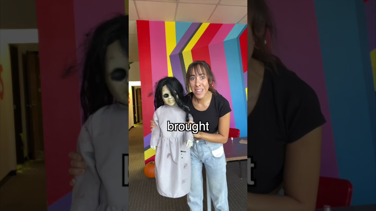 I caught my creepy doll moving on camera!