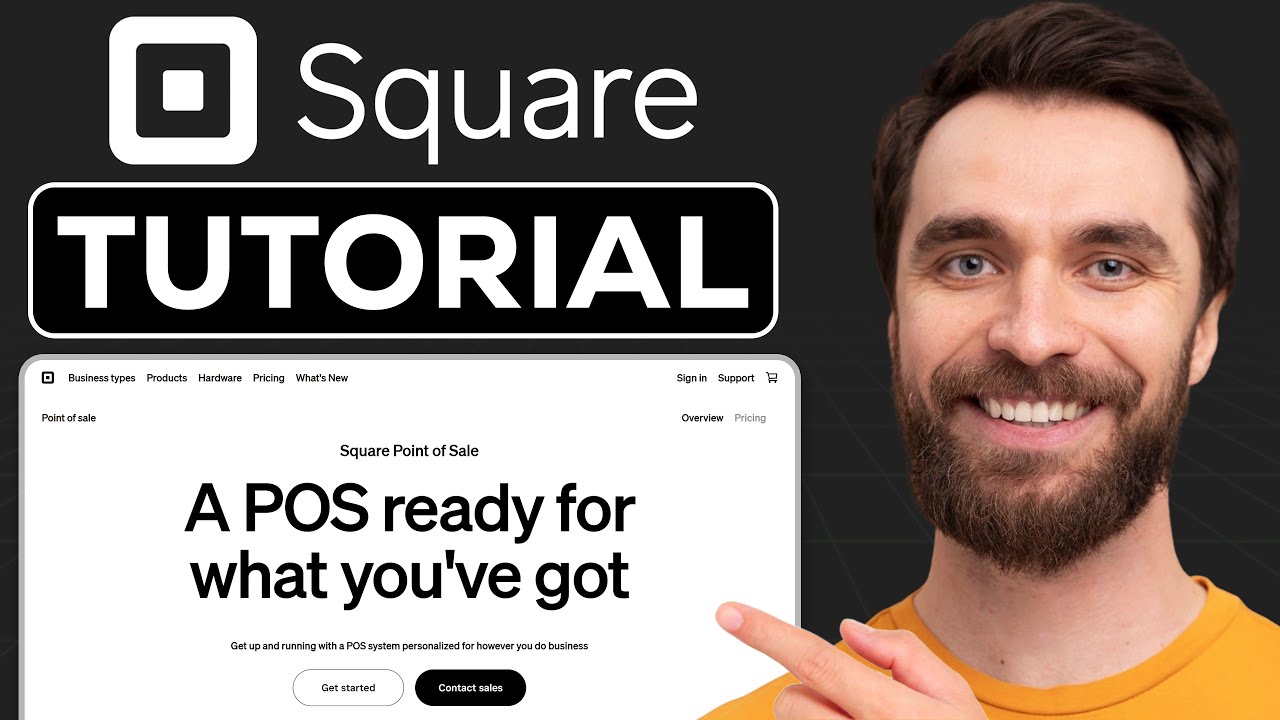 Square POS Tutorial (2025) | How to Use Square POS