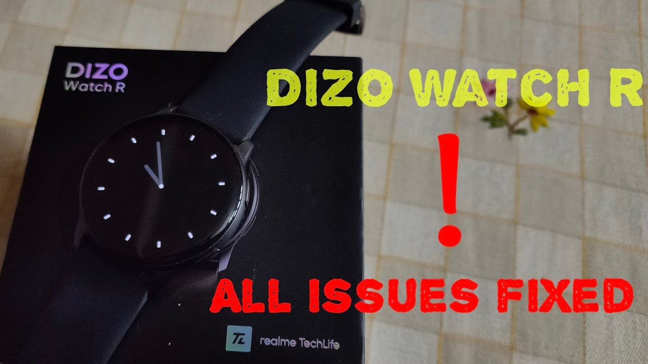 Dizo watch R all issues fixed❗how to fix battery draining issue and watch hang problem❗5days backup