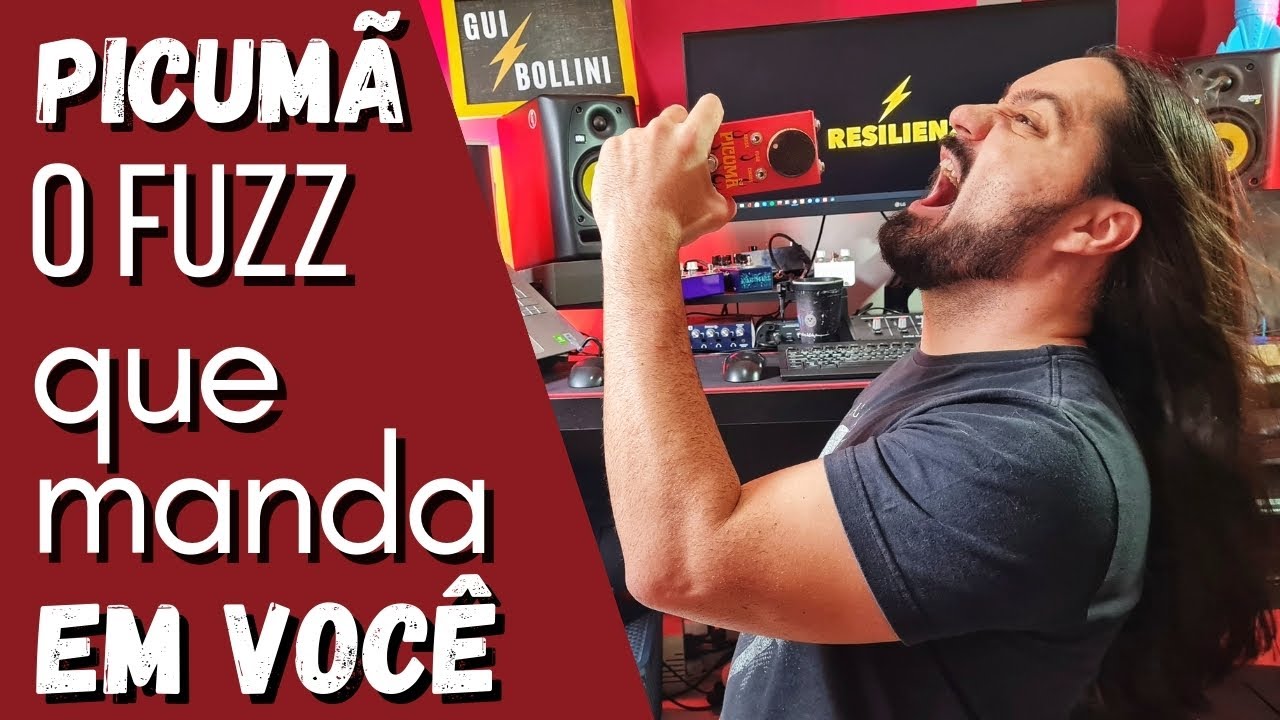 PICUM&Atilde; da Wintter Labs, o pedal de FUZZ que manda em voc&ecirc;