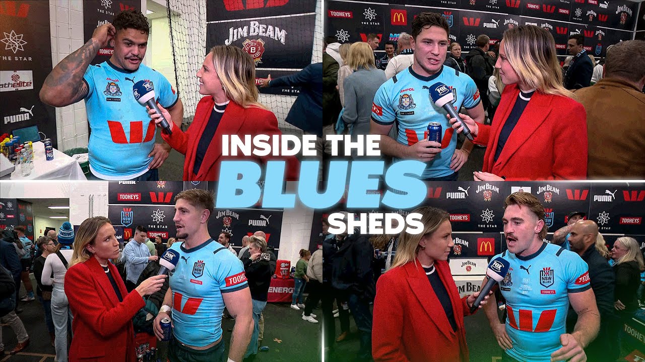 💙 Emotional Blues break down historic MCG win after forcing Origin decider 😤 | Fox League