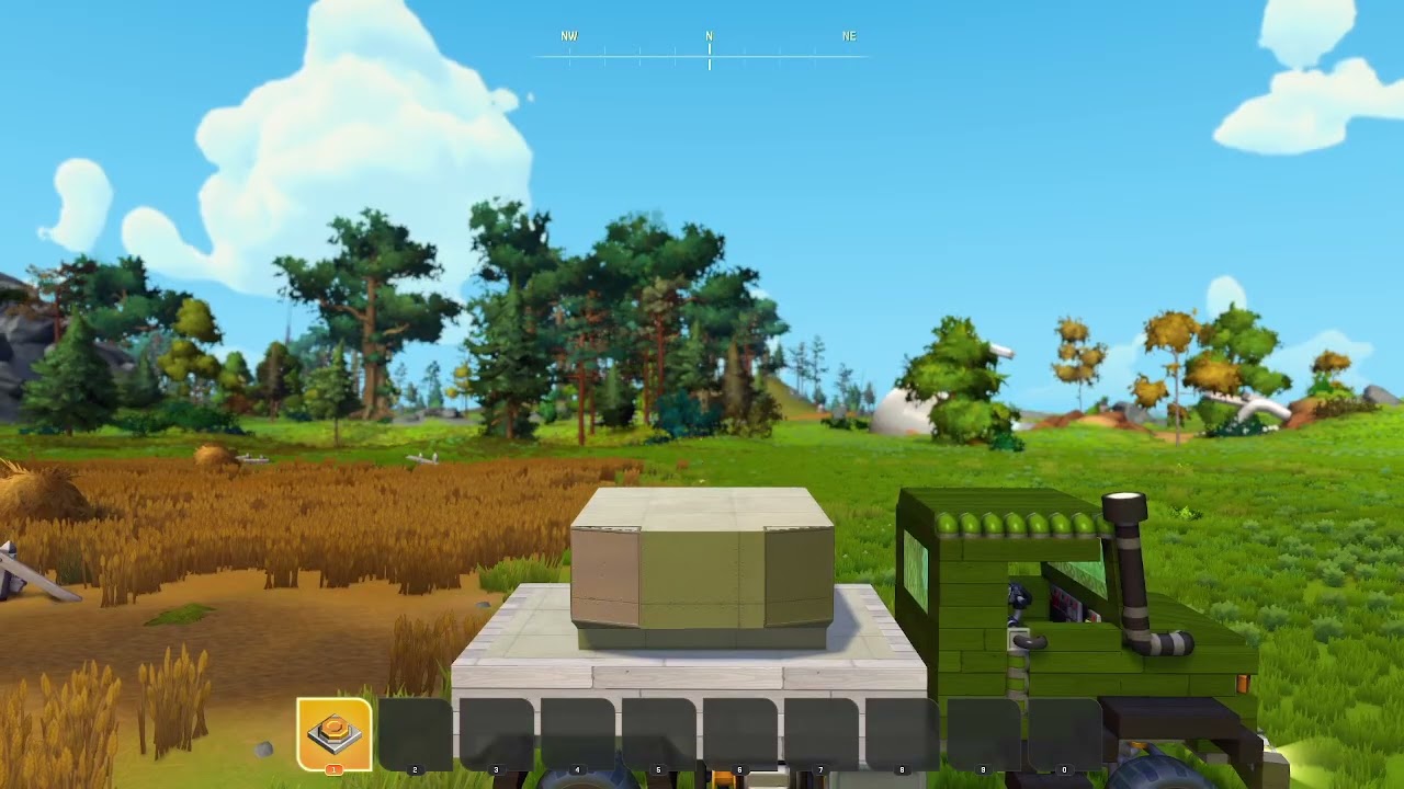 We can have tank turrets now in scrap mechanic