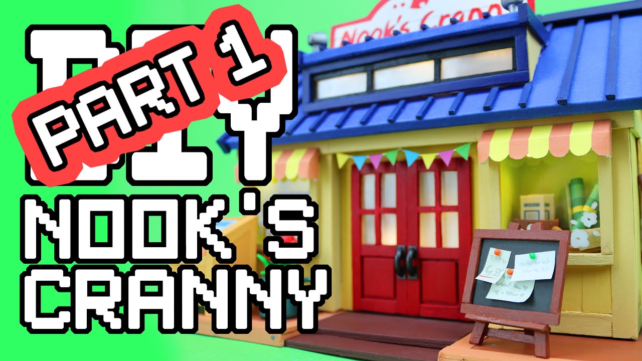 Animal Crossing: Nook's Cranny DIY Tutorial *PART 1*