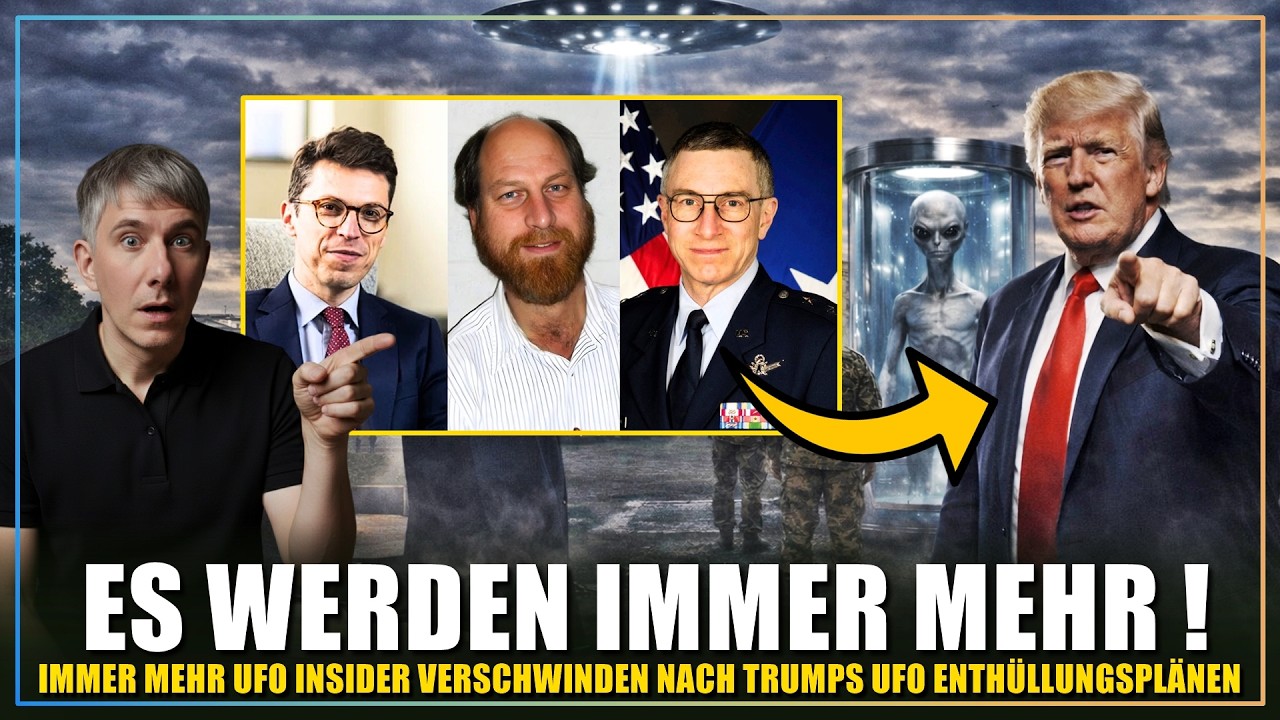 Trumps UFO Enthüllung: Hochrangiger „UFO“ - General verschwindet spurlos!