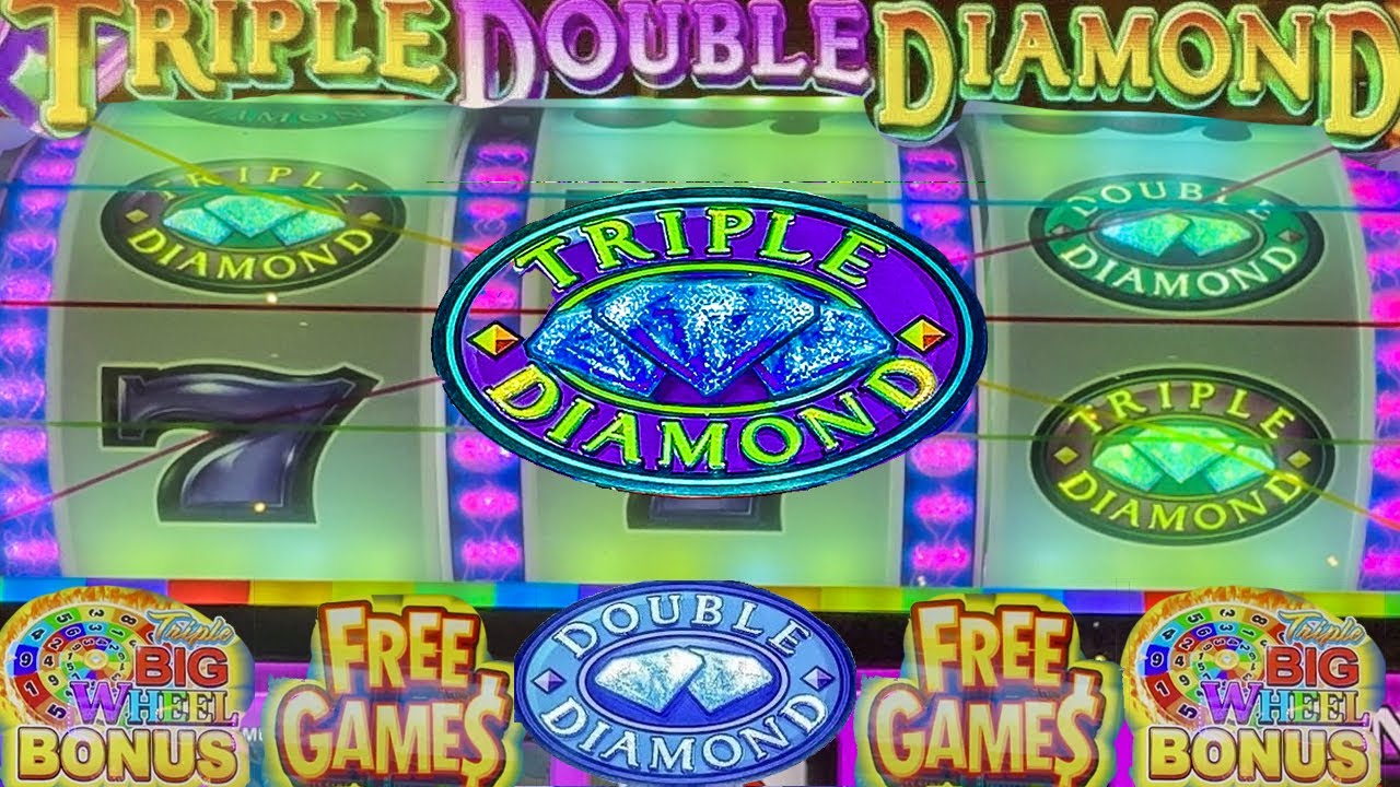 Triple Double Diamond Triple Big Wheel Free Games 3 Reel Slot