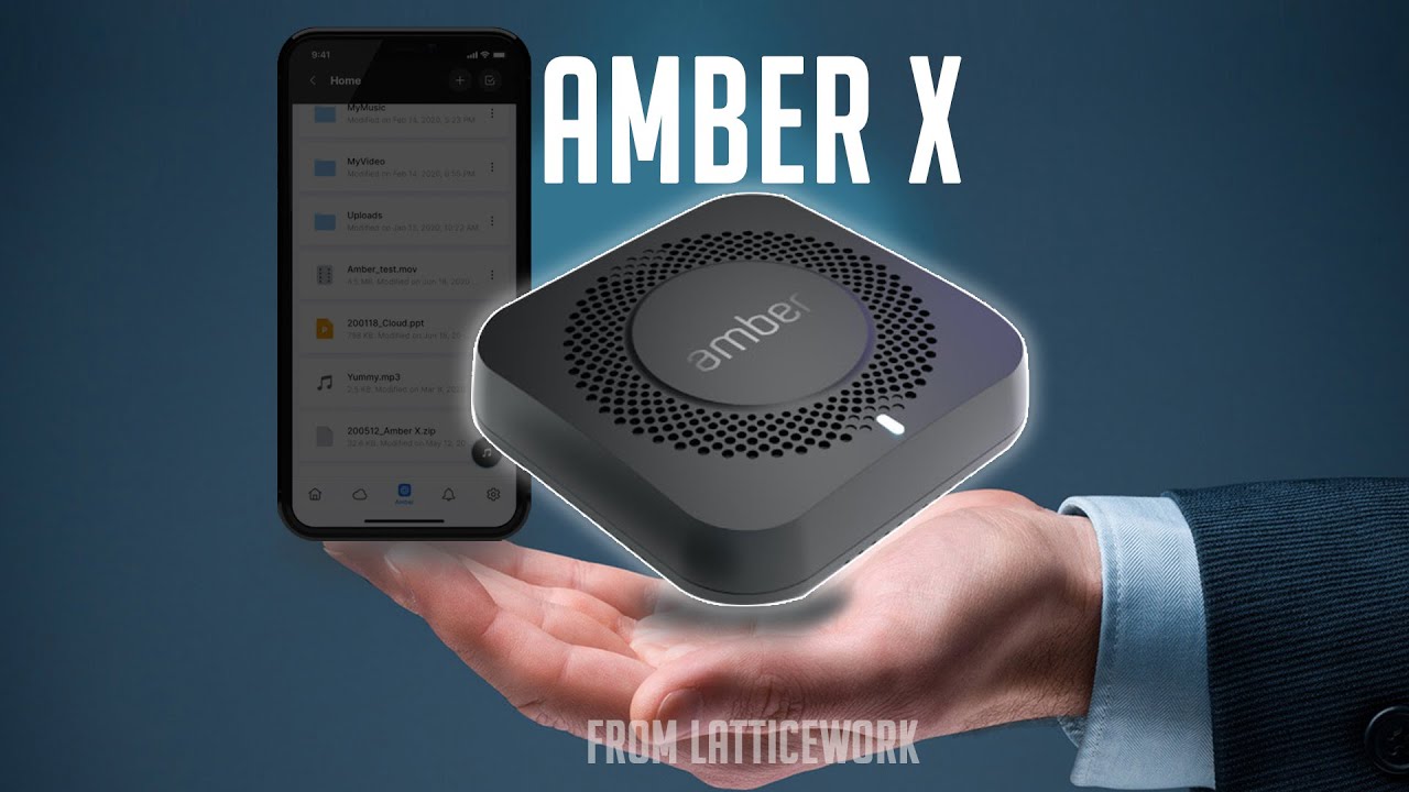 Amber X - Smart Home Personal Cloud Device from LatticeWork