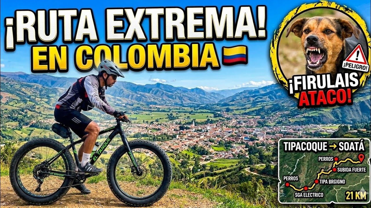 FAT BIKE en Colombia 🇨🇴 a Soata por la Montaña 