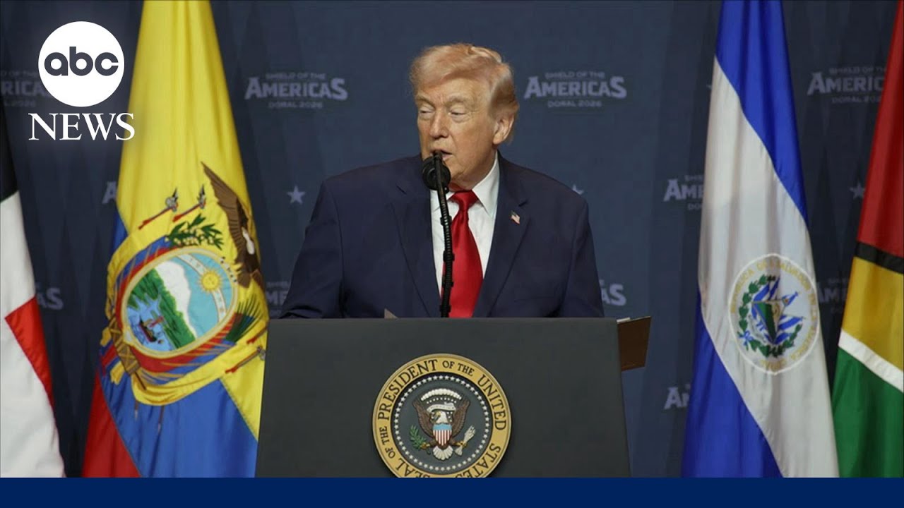 Trump warns of imminent action against Cuba at 'Shield of Americas' summit