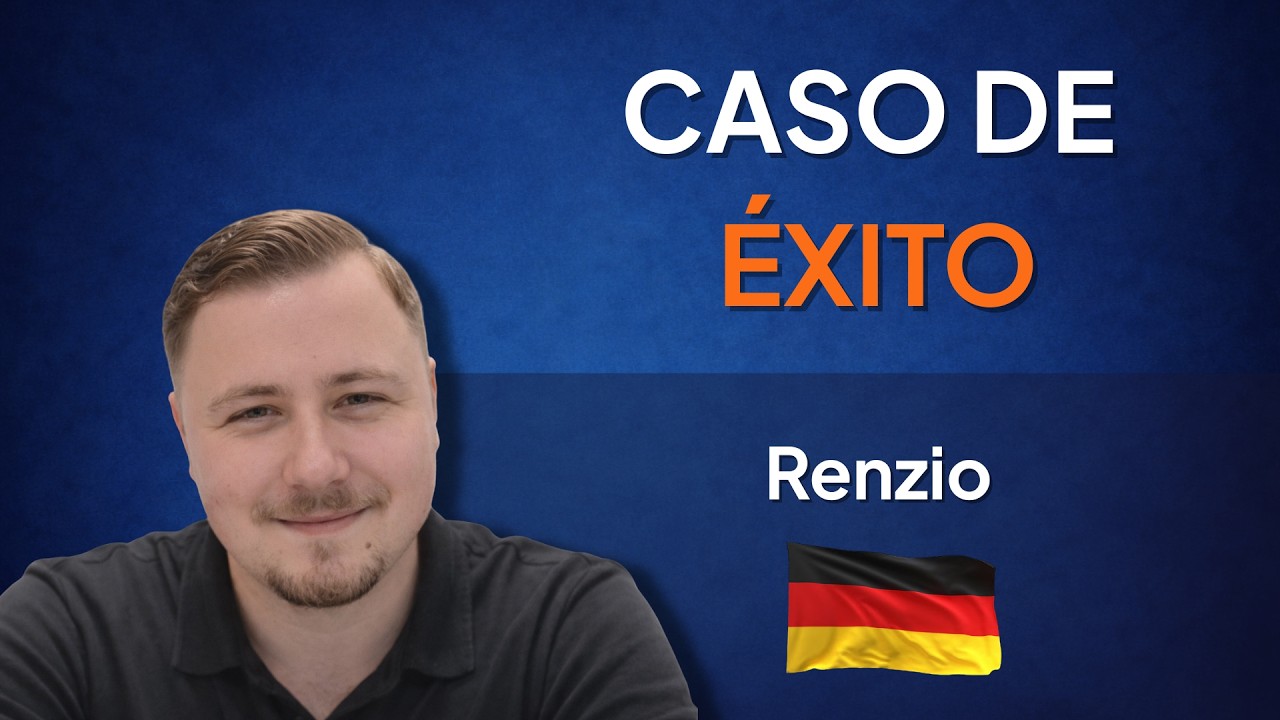 Renzio 🇩🇪: Ahora hablo con mis compañeros de trabajo en español y tengo más amistades (Cataluña)