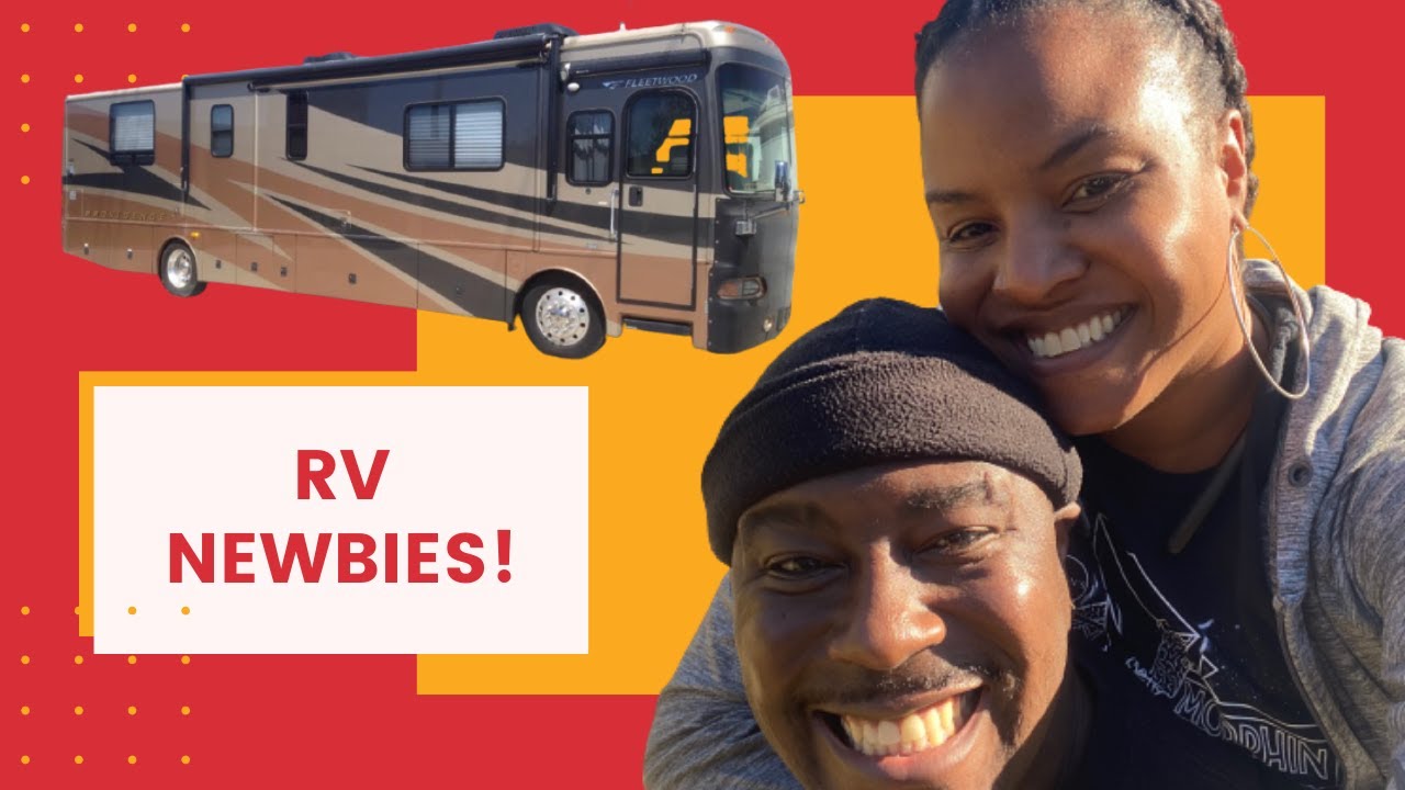 RV NEWBIES! Young Black Couple RV Tour!