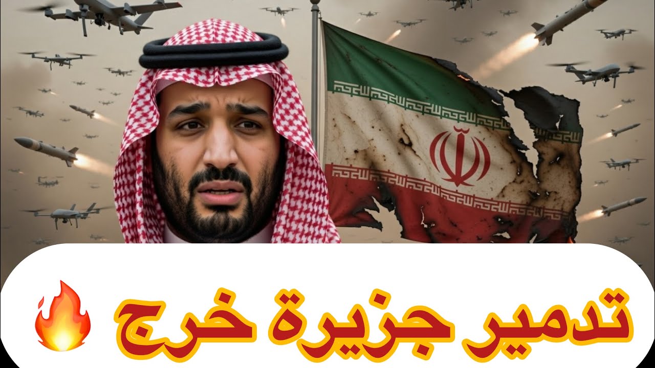 محمد بن سلمان يهدد: تدمير جزيرة خرج إيران 🔥