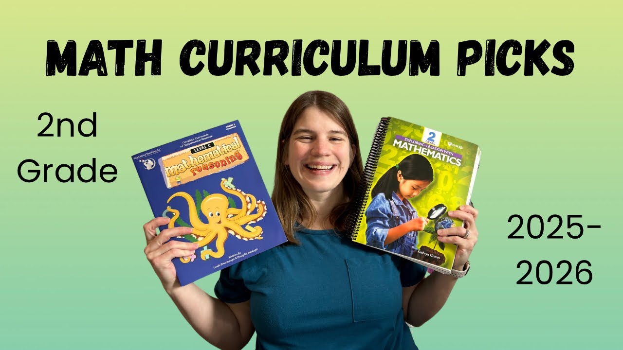 Math Curriculum Picks || 2025-2026 || 2nd Grade