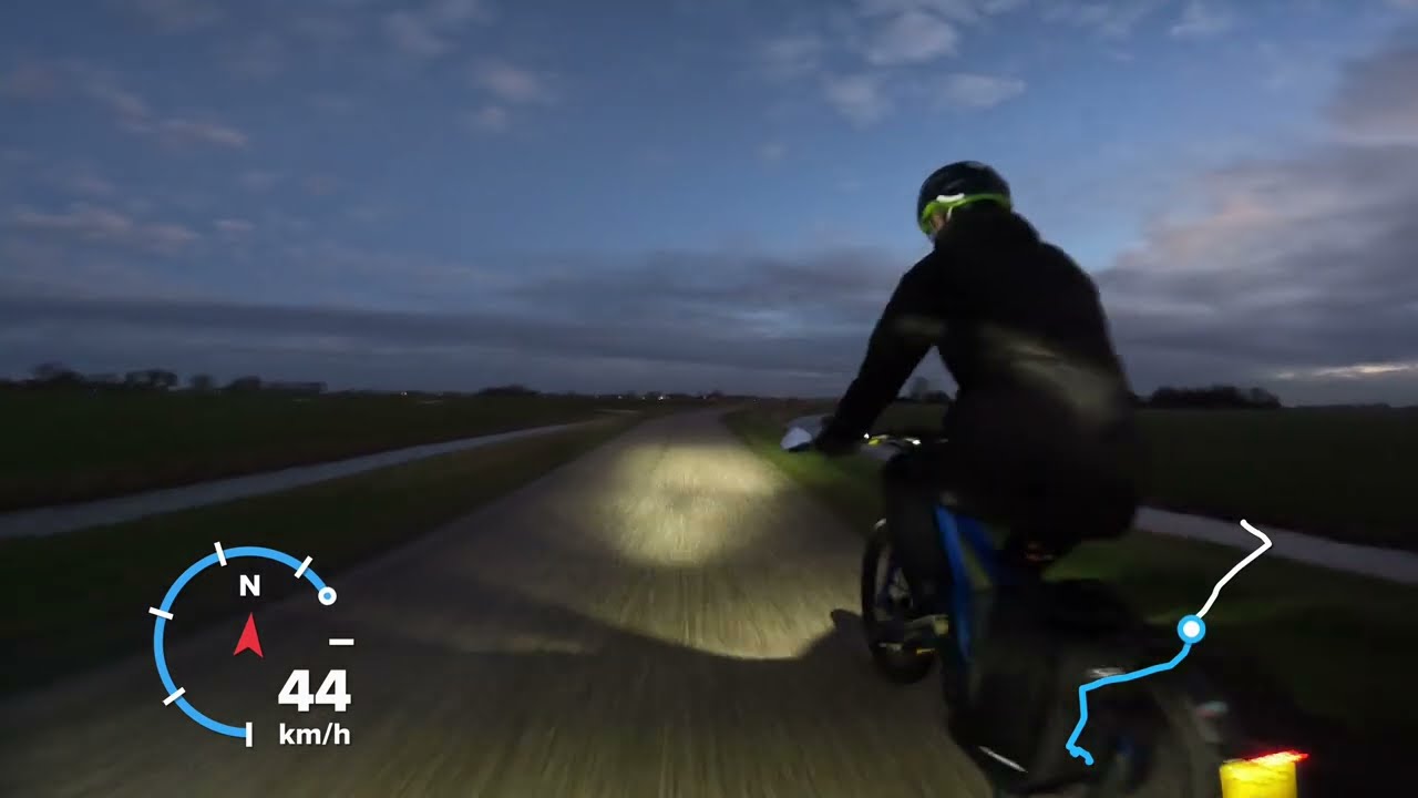 Stromer ST2 (rit 2) Wommels - Leeuwarden (21km) (08-02-2022)