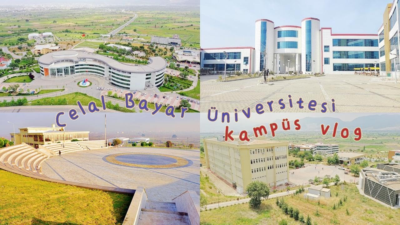 Celal Bayar &Uuml;niversitesi Kamp&uuml;s Vlogu | Yemekhane, Fak&uuml;lteler, Manzaralar!