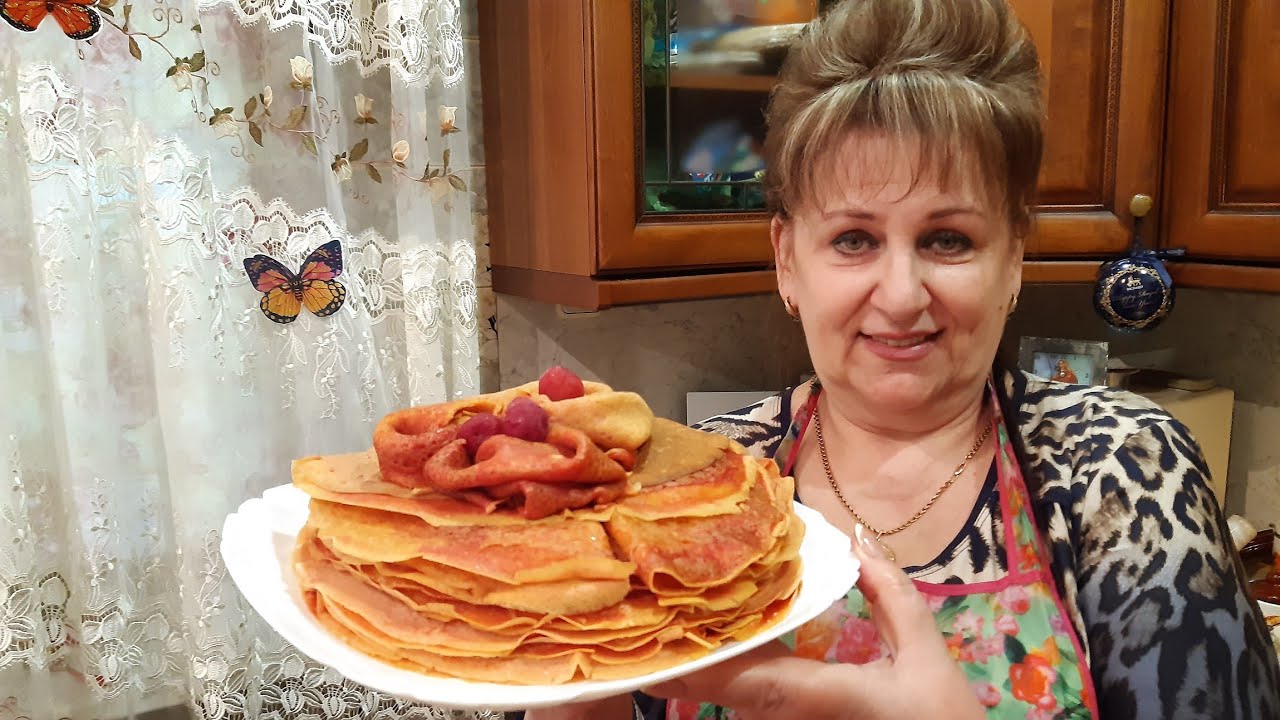 Блины заварные! Не прилипают к сковороде! Очень вкусно!