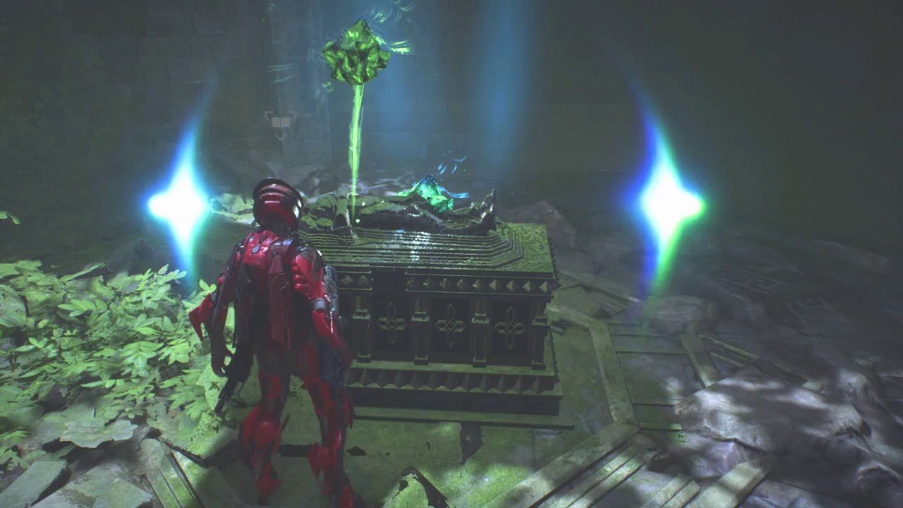 Anthem Enter Tomb of Cariff Greet Guardian