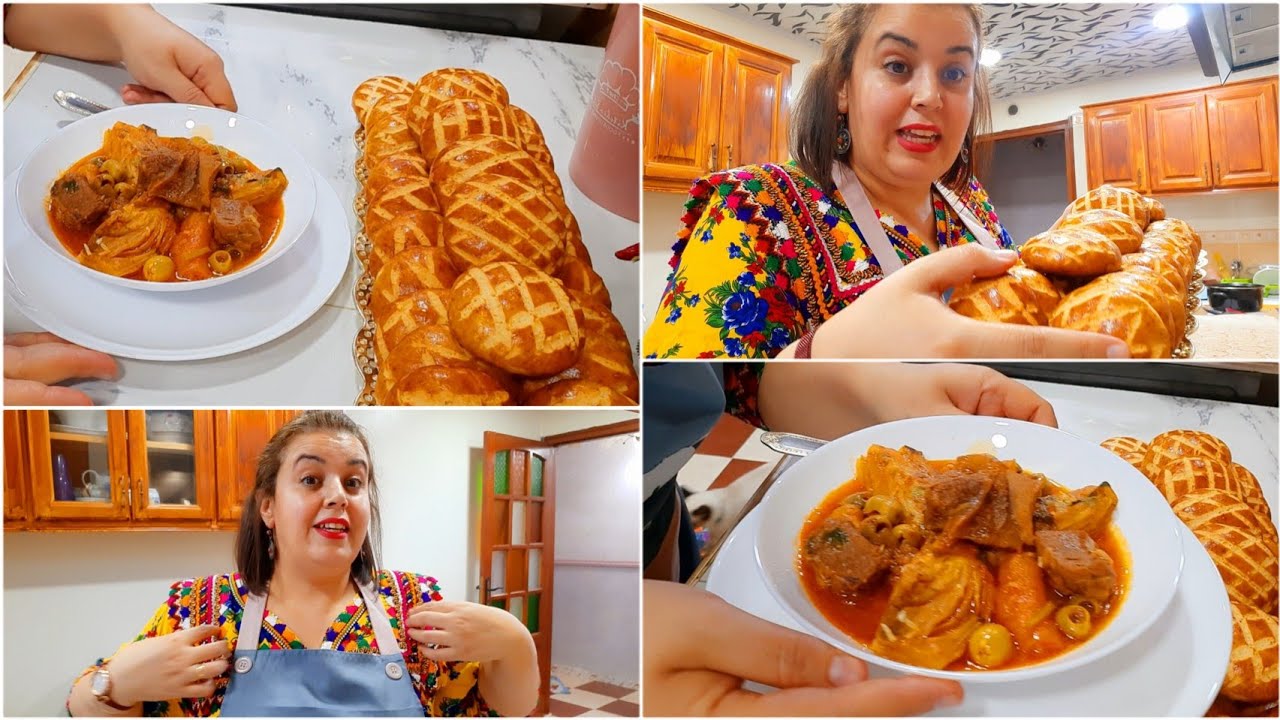 روتين قبائلية💥راكي حاصلة⁉️جبتلكم وصفات هبال 🥰طاجين البسباس🍲 بلمسةتهبل وحلوة للقهوة🥨 اقتصادية🤑 بنينة😋