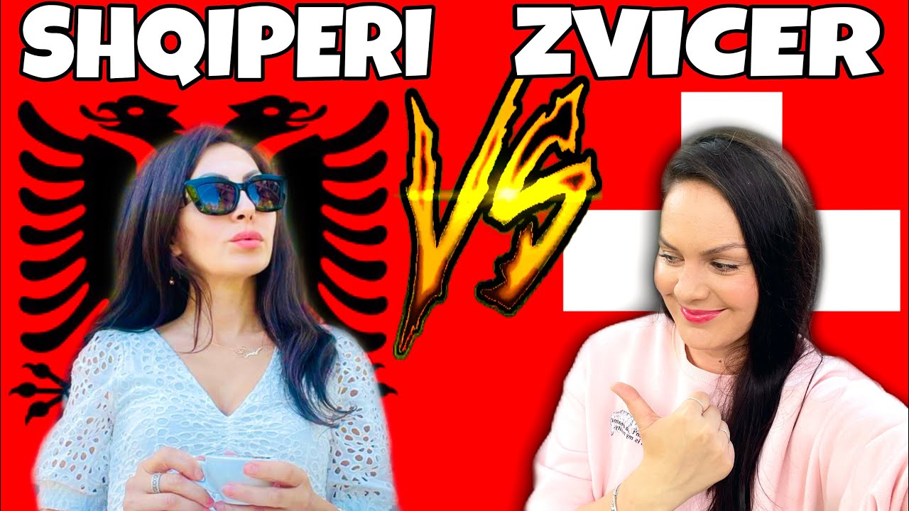 DY MOTRAT NE DY SHTETE | ZVICER VS SHQIPERI | CHALLENGE