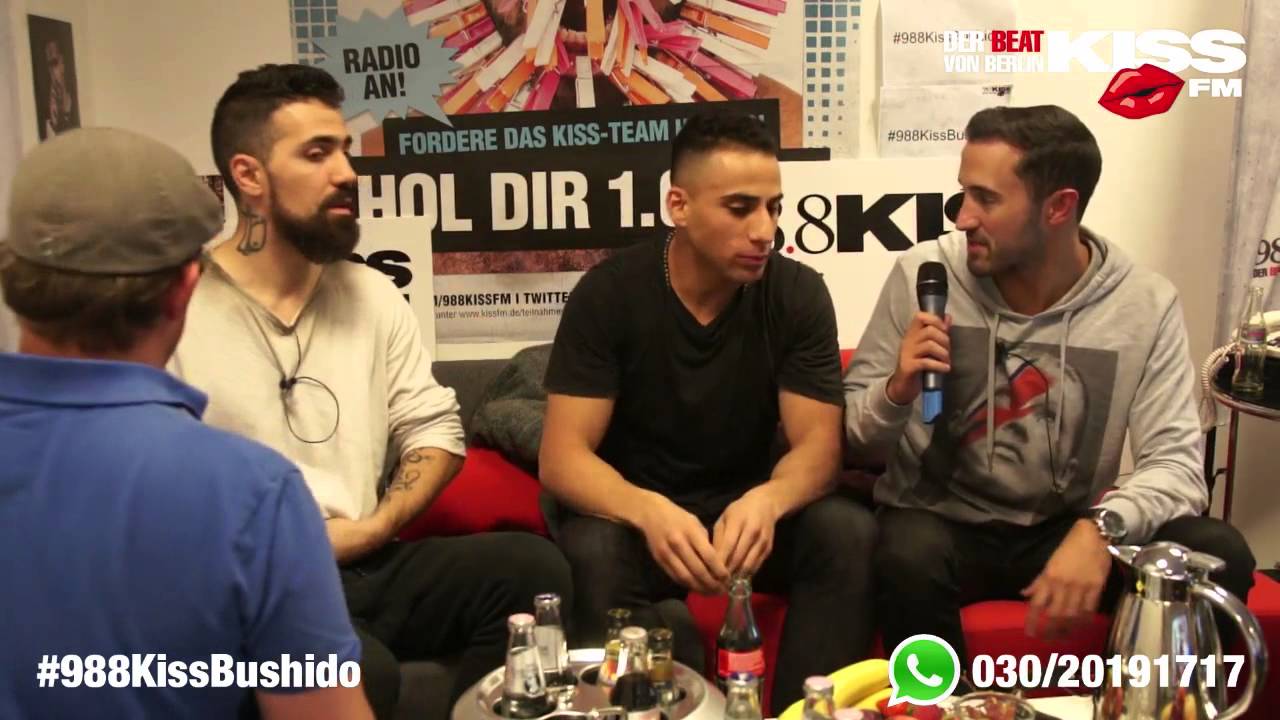 4. Änis Ben-Hatira und Bushido - Das längste Interview der Welt auf 98.8 KISS FM