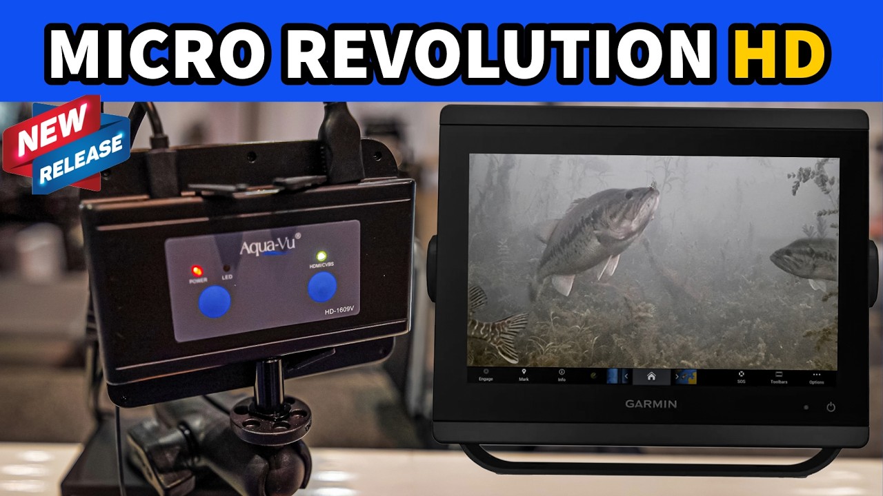 NEW Aqua Vu Micro Revolution HD Underwater Camera