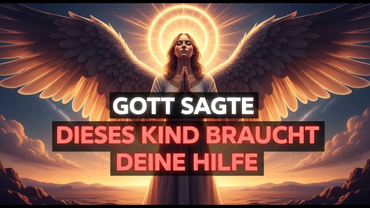 AUSERWÄHLTE: GOTT DRÄNGT EUCH, DIESEM UNSCHULDIGEN KIND SO SCHNELL WIE MÖGLICH ZU HELFEN