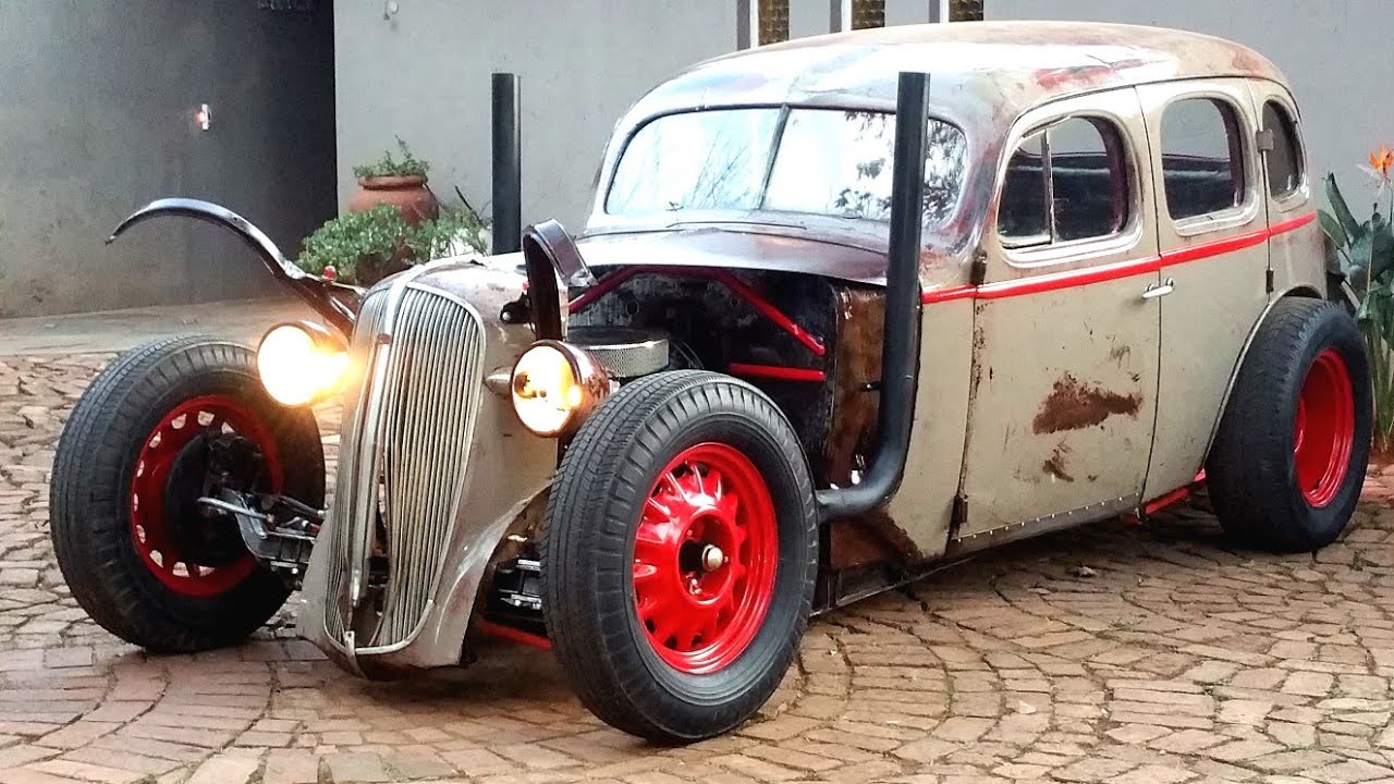 Rat Rod build from scratch - with air suspension!