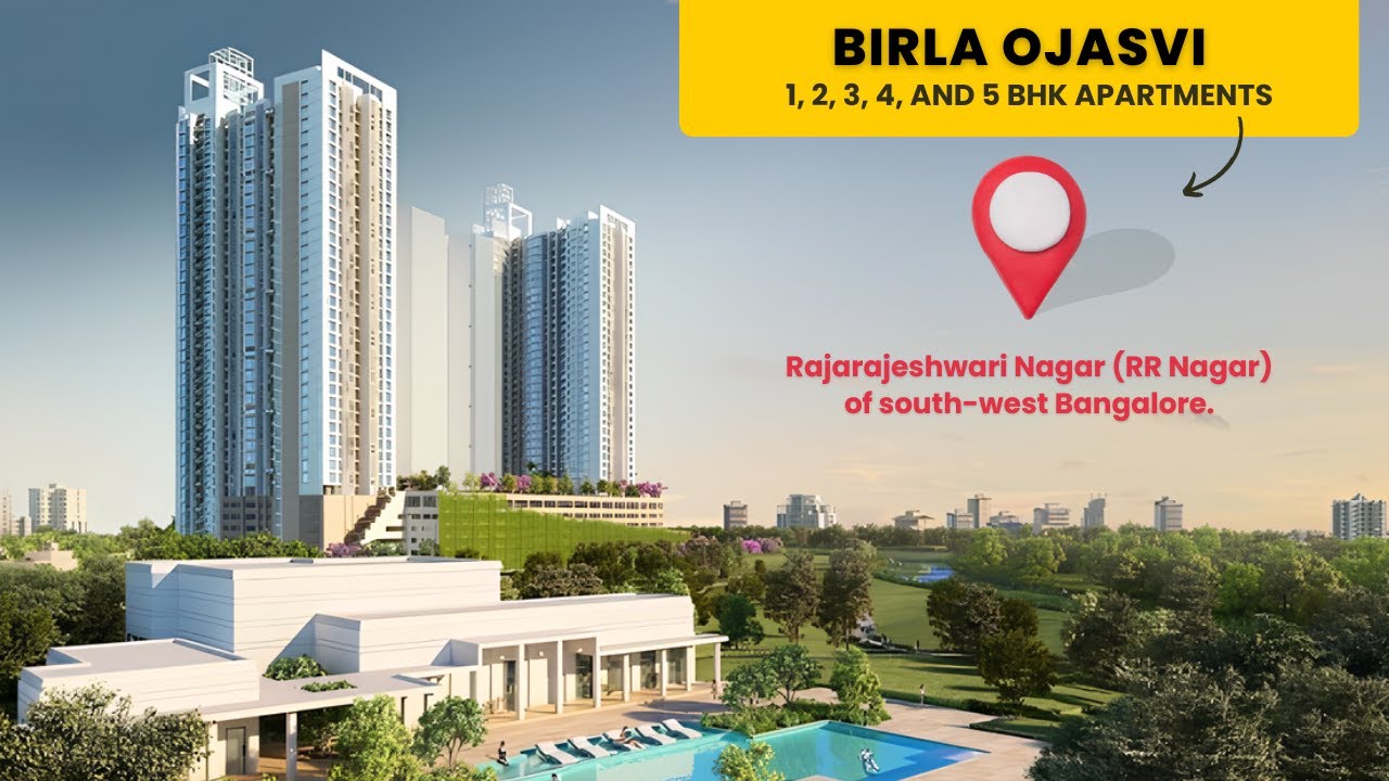 Birla Ojasvi | 1, 2, 3, 4, and 5 BHK apartment | Living in Rajarajeshwari Nagar | 99406 14444