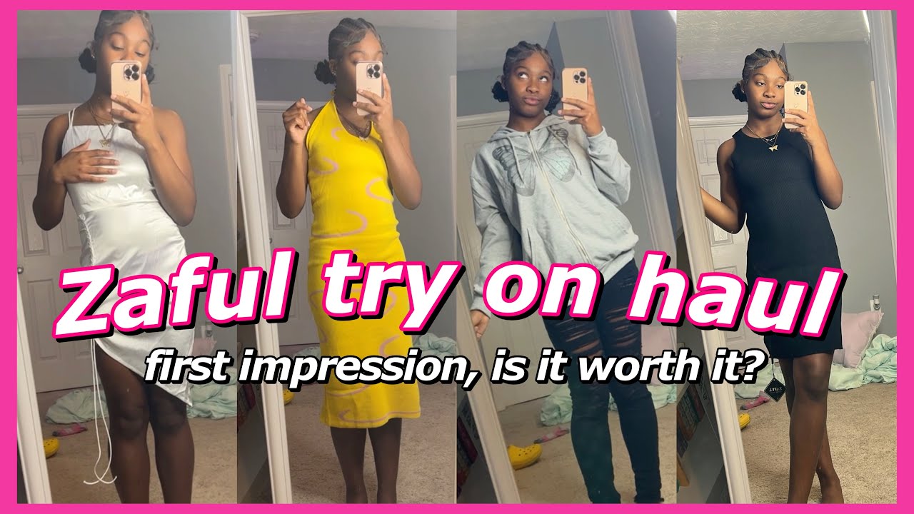 ZAFUL TRY ON HAUL | first impressions, is it worth it?