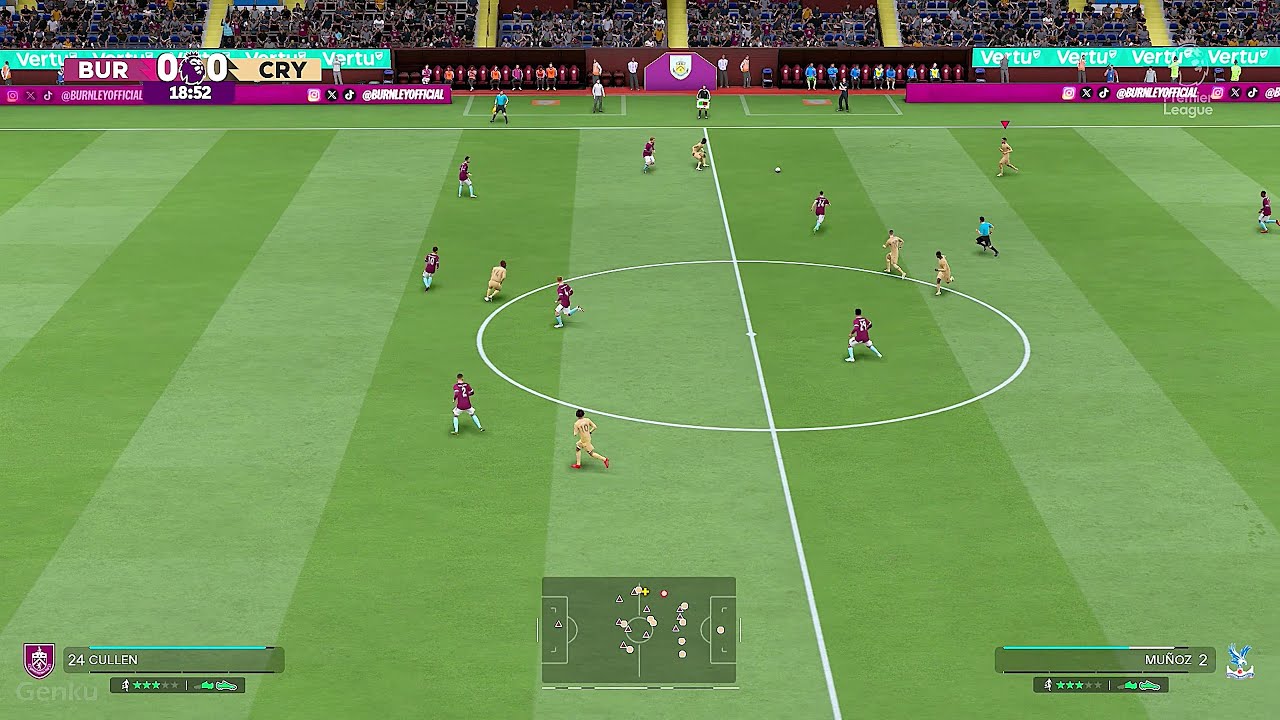 FC 26 - Burnley VS Crystal Palace - Premier League - Gameplay (PS4 HD) [4K60FPS]