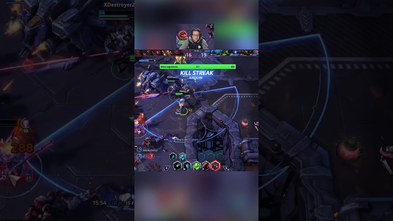 Garrosh me salva y sacamos tres bajas #heroeofthestorm #blizzard #moba