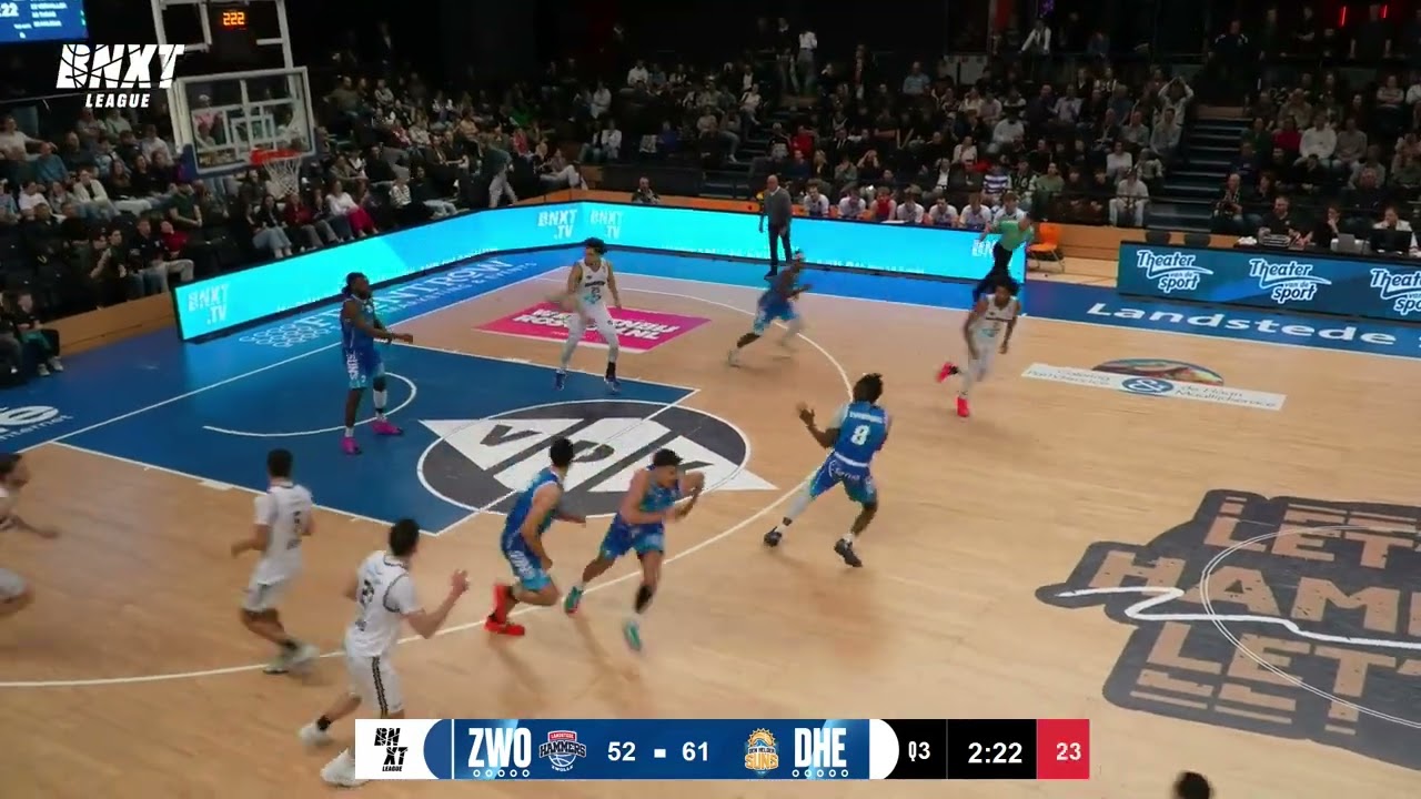Landstede Hammers vs  Den Helder Suns  Game Highlights