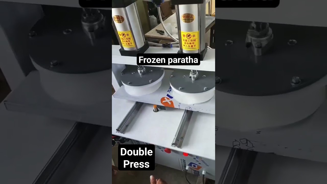 Frozen paratha press