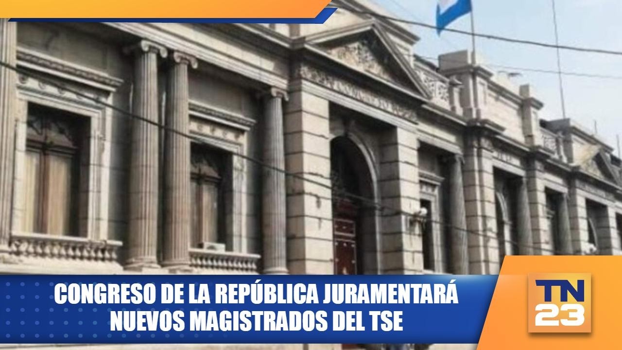 Congreso de la República juramentará nuevos magistrados del TSE