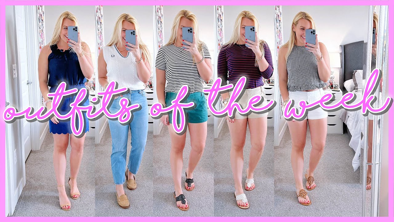 PREPPY OUTFITS OF THE WEEK (EARLY FALL 2022) #OOTW || Kellyprepster