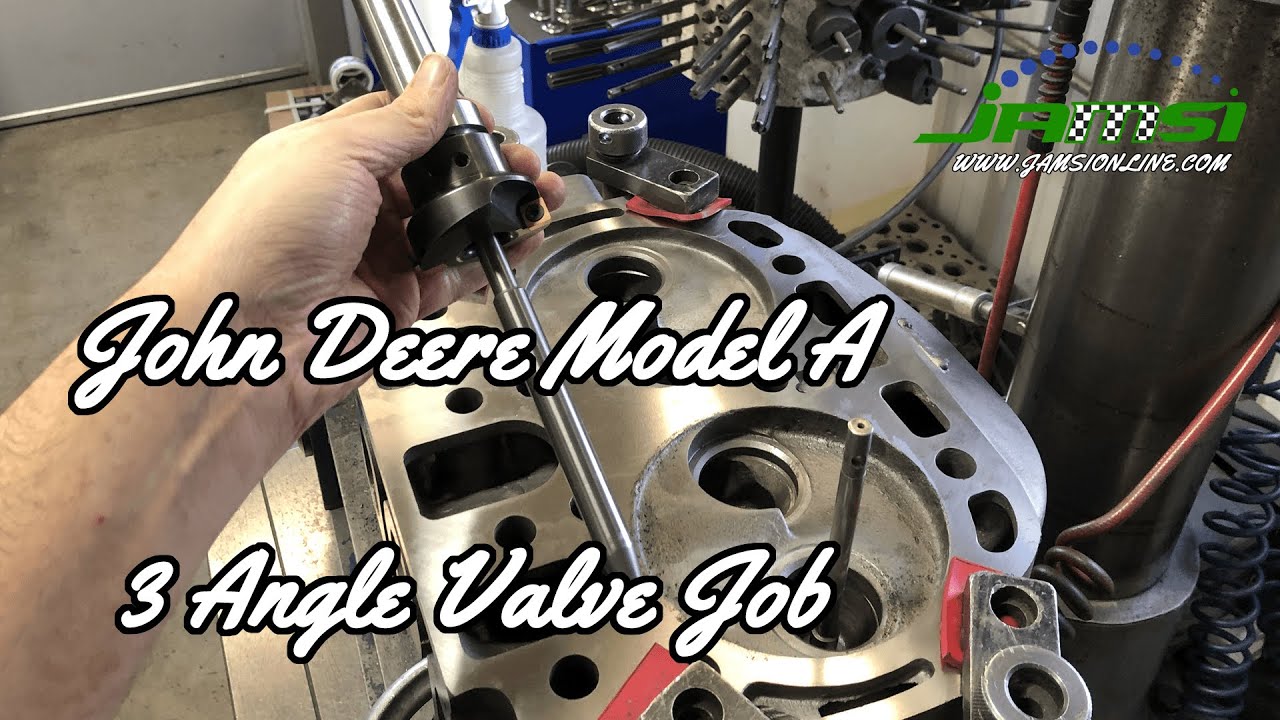 Rebuilding a John Deere Model A Cylinder Head - Valve Job - 