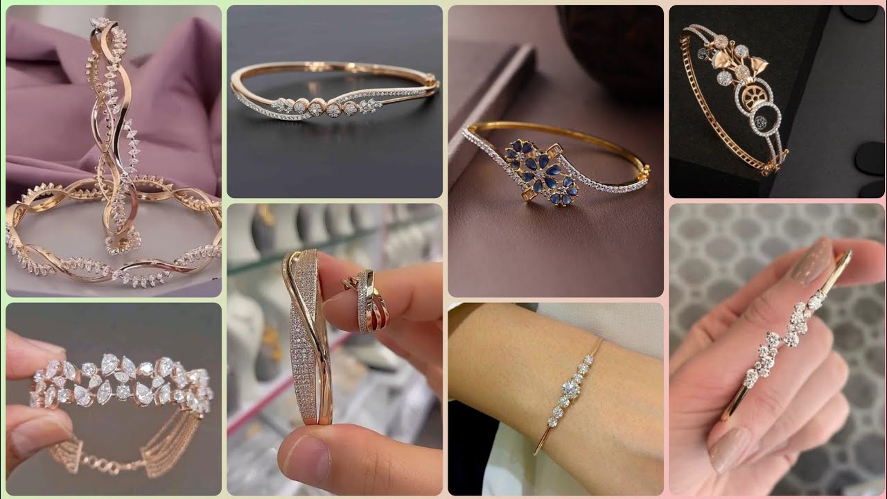 Latest Gold Diamond Bracelet Designs For Women || Diamond Bracelet Collection || Jewellery Designs