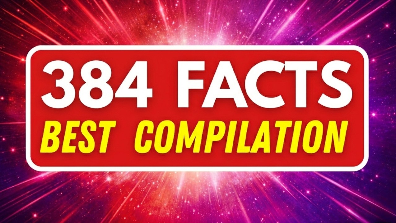 384 INSANE Random FACTS That will Shock You😲 | Zarpado Best Compilation