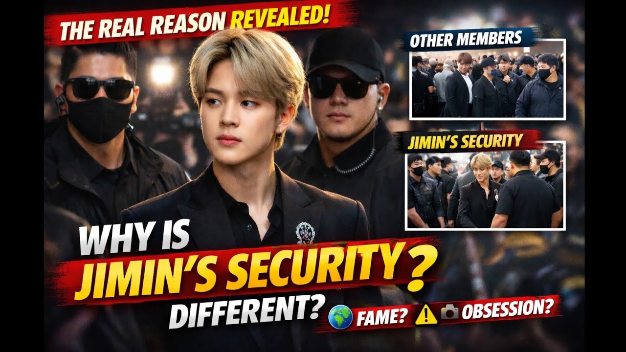 🛑 Finally Revealed! The Real Reason Park Jimin’s Security Is Different from the Other Members