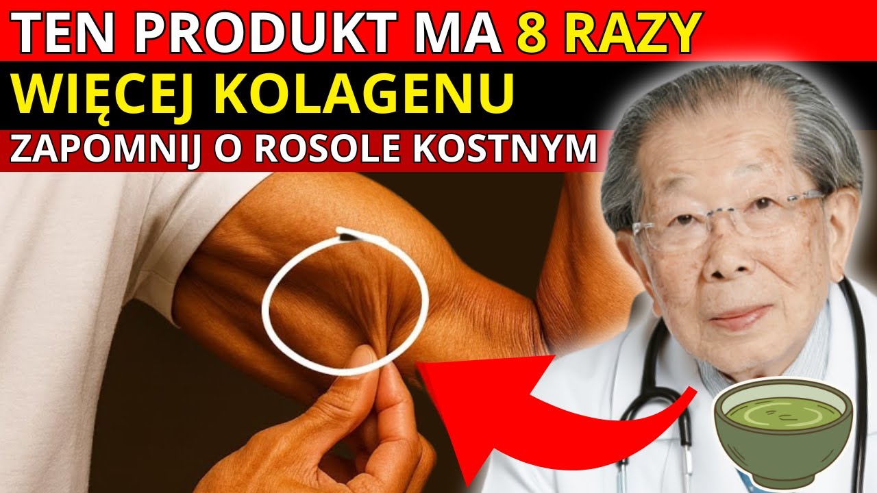 Najstarszy lekarz Japonii: Zapomnij o rosole z kości! Ten produkt buduje mięśnie