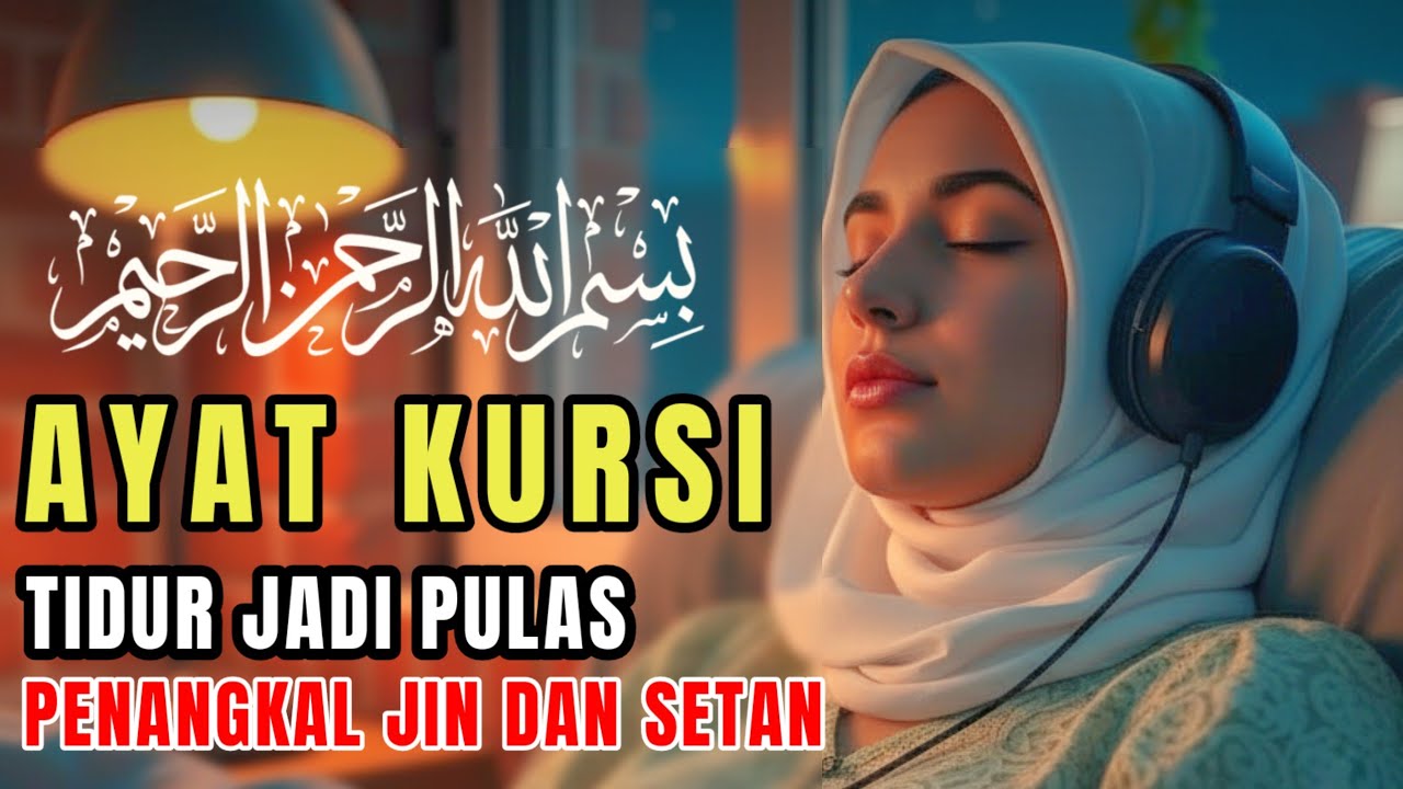 AYAT KURSI PENGANTAR TIDUR, AYAT KURSI PENGUSIR SETAN DAN JIN, ALQURAN PENGANTAR TIDUR