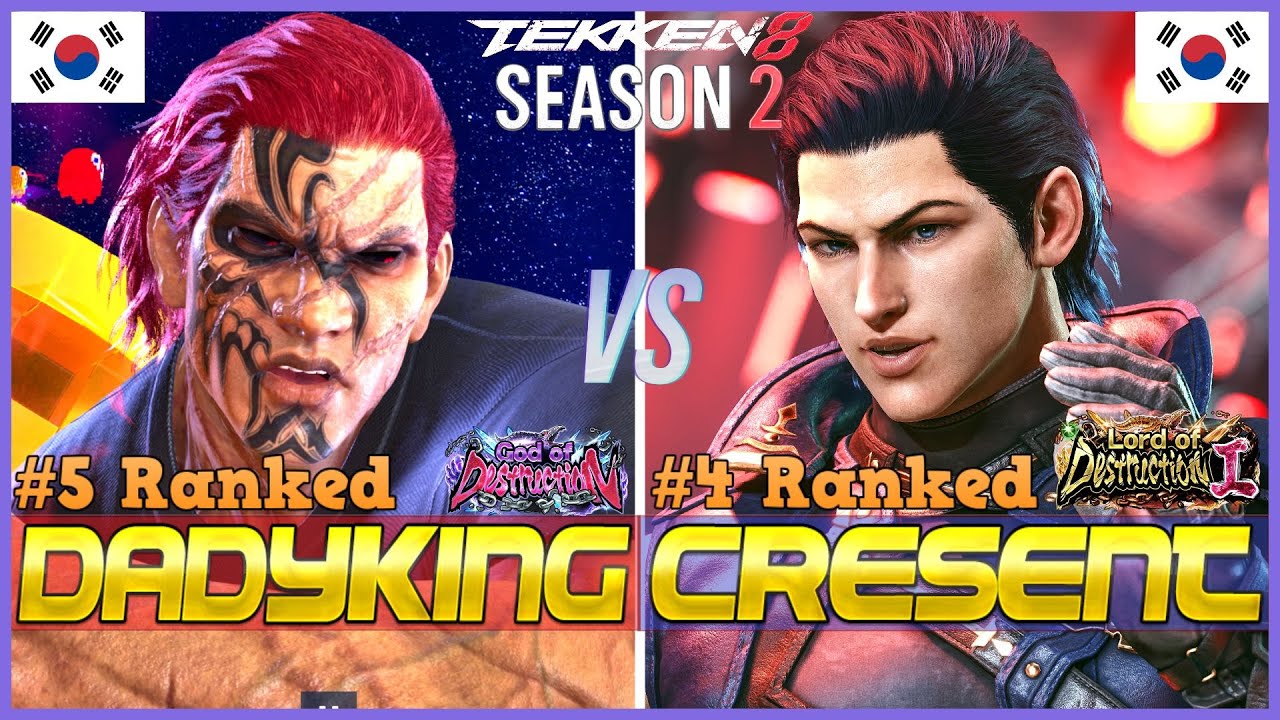 T8 ▰ DADDYKING (#5 Ranked Fahkumram) Vs CRESCENT (#4 Ranked Claudio) ▰ Tekken 8 High Level Gameplay