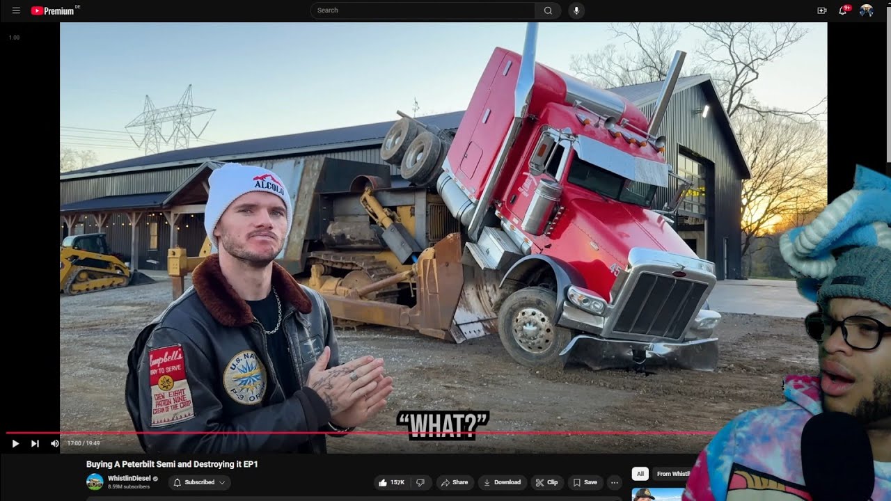 Реакция на Whistlindiesel