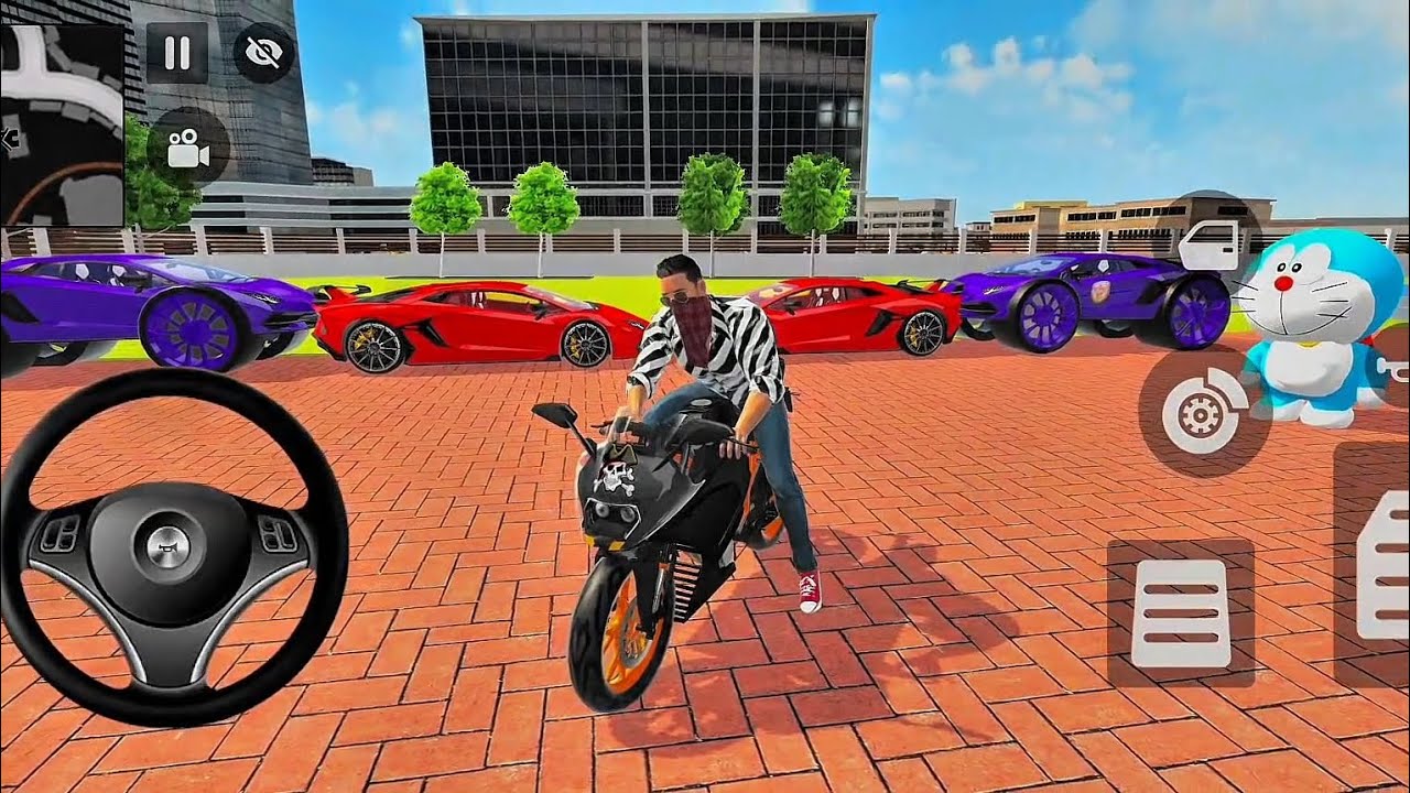 💥♌Franklin order by modified 4️⃣ super Car 🚗 parking 🅿️🇮🇳 India thefts car simulator 💥 game 🎮🎯